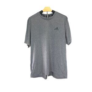 Adidas Primegreen Mens T-Shirt XL Gray Sustainable Performance Athletic Wear